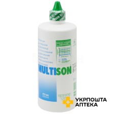 Розчин для контактних лінз Мультисон фл. 375 мл Henson (Латвія)