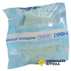 Рукавички оглядові стерильні Славна M, пара Технокомплекс (Україна)