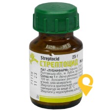 Стрептоцид мазь 10 % 25.г банка Лубнифарм (Україна)