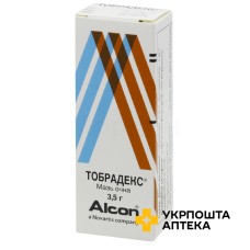 Тобрадекс мазь очна 3.5г Алкон-Куврьор (Бельгія)