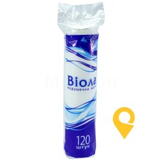 Ватні подушечки Віола №120 Кампус Коттон Клаб (Україна)