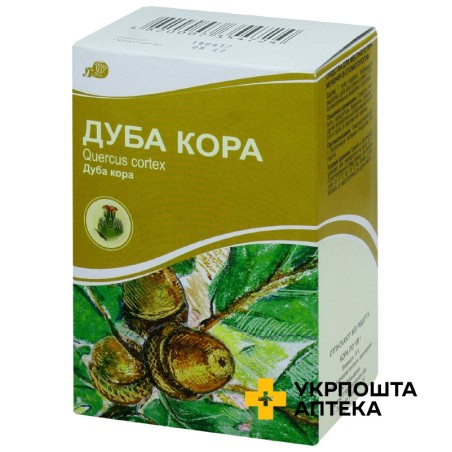 Дуба кора кора 100.г Лубнифарм (Україна)