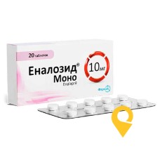 Еналозид моно табл. 10 мг №20 Фармак (Україна)