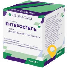 Ентеросгель паста д/внутр. застос. 270.г КРЕОМА-ФАРМ (Україна)