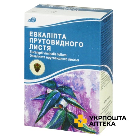 Евкаліпту листя листя 50.г Лубнифарм (Україна)