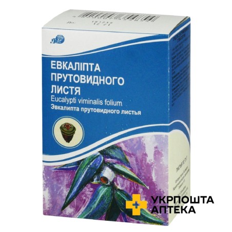 Евкаліпту листя листя 75.г Лубнифарм (Україна)