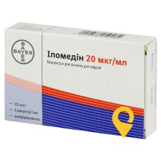 Іломедін конц. інф. 20 мкг/мл 1.мл №5 БерліМед (Іспанія)