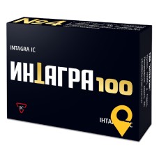 Інтагра табл. 100 мг №4 ІнтерХім (Україна)