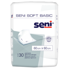 Пелюшки гігієнічні SENI SOFT Basic 60х60 см. №30 Torunskie ZMO (Польща)