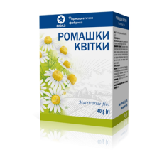 Ромашки квітки по 40 г у пачках з внутрішнім пакетом Віола (Україна)