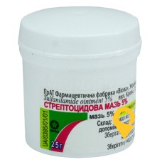 Стрептоцидова мазь мазь 5 % 25.г контейнер Віола (Україна)
