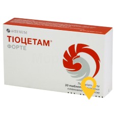 Тіоцетам форте табл. 400 мг + 100 мг №30 Київмедпрепарат (Україна)