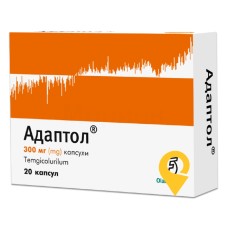 Адаптол капс. 300 мг №20 Олайнфарм (Латвія)