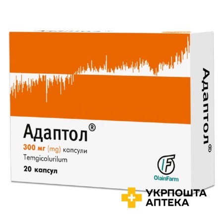 Адаптол капс. 300 мг №20 Олайнфарм (Латвія)