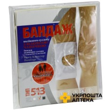 Бандаж для колінного суглобу 4, 513 з відкр. чаш., бежев. ТОРОС-ГРУП (Україна)
