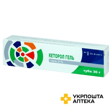 Кеторол гель 2 % 30.г Д-р. Редді'с (Індія)