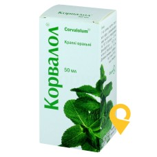Корвалол крап. орал. 50.мл Фармак (Україна)