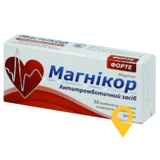 Магнікор табл. 150 мг №30 Київський вітамінний завод (Україна)