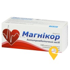 Магнікор табл. 75 мг №100 Київський вітамінний завод (Україна)