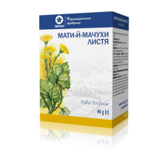 Мати-й-мачухи листя по 40 г в пачках з внутрішнім пакетом Віола (Україна)