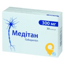 Медітан капс. 300 мг №30 Фармак (Україна)