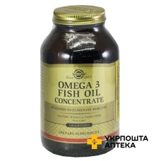 Омега-3 Концентрат риб'ячого жиру Solgar капс. №120 Солгар Вітамін енд Херб (США)