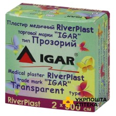 Пластир Ріверпласт Ігар 2 см * 500 см, п/е, прозор. Ігар (Україна)