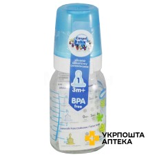 Пляшечка 120 мл, Весел. звер., bra free Canpol (Польща)