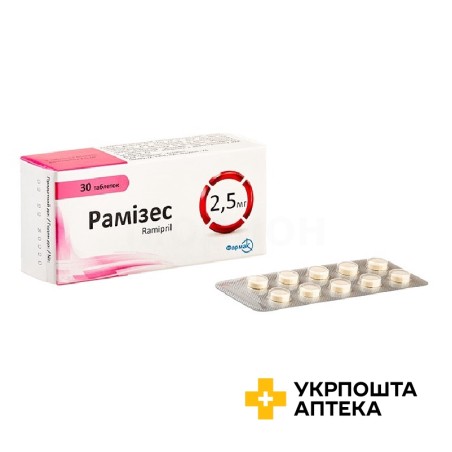 Рамізес табл. 2,5 мг №30 Фармак (Україна)