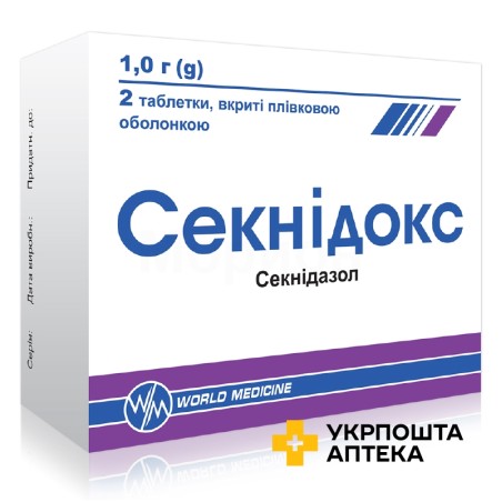 Секнідокс табл. 1 г №2 Лаб. Бейлі-Креат (Франція)