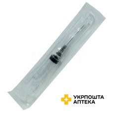 Шприц трикомпонентний Ігар 5 мл, з голкою 0,7 * 38 Shandong Zibo Shanchuan Medical Instrument (Китай)