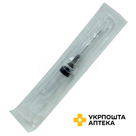 Шприц трикомпонентний Ігар 5 мл, з голкою 0,7 * 38 Shandong Zibo Shanchuan Medical Instrument (Китай)