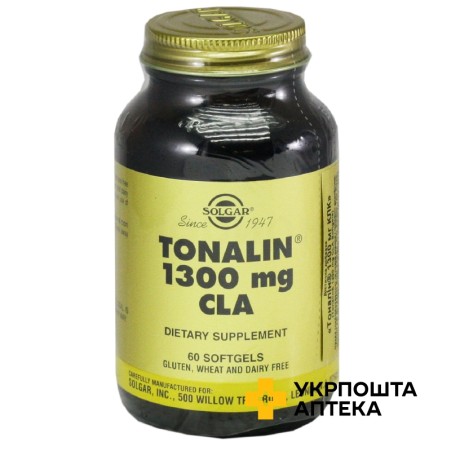 Тоналін Solgar капс. 1300 мг №60 Солгар Вітамін енд Херб (США)