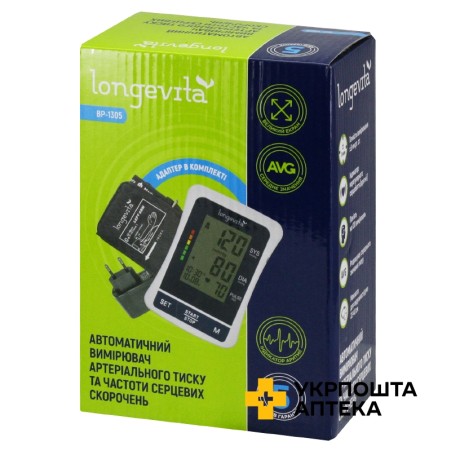 Тонометр автоматичний Лонгевіта BP-1305 Hangzhou Sejoy Electronics & Instruments (Китай)