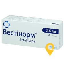 Вестінорм табл. 24 мг №60 Фармак (Україна)