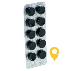 Вугілля активоване табл. 250 мг №10 ВАЛАРТІН ФАРМА (Україна)