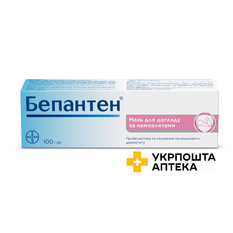 Бепантен мазь 5 % 100 г ГП Грензах Продуктіонс (Німеччина)