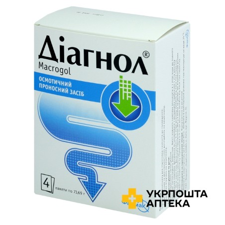 Діагнол пор. д/орал. р-ну 64 г 73.69г №4 Фармак (Україна)