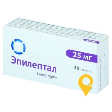 Епілептал табл. 25 мг №30 Фармак (Україна)