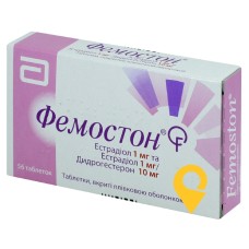 Фемостон табл. 1 мг + 10 мг 1 мг/1 мг + 10 мг №56 Abbott Biologicals (Нідерланди)