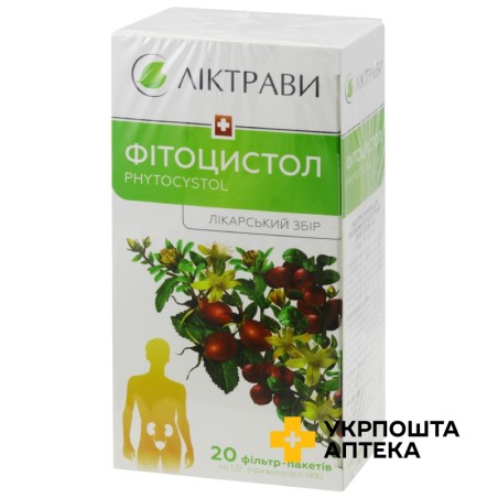 Фітоцистол збір 1.5г №20 Ліктрави (Україна)