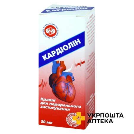Кардіолін крап. орал. 50.мл Біолік (Україна)