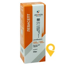 Левасепт р-н д/інф 5 мг/мл 100.мл Eurolife Healthcare (Індія)