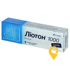 Ліотон гель 1000 МО/г 30.г Менаріні Мануфактурінг (Італія)