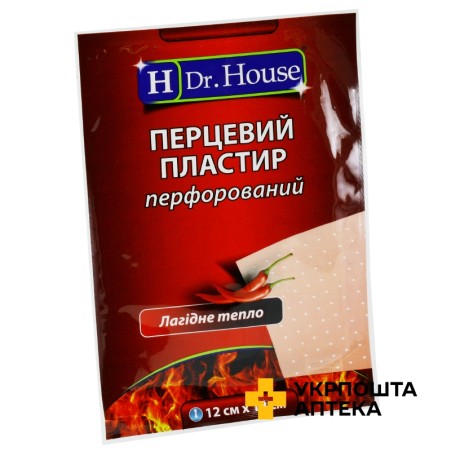 Пластир перцевий H Др. Хаус 12 см * 18 см Jiangsu Nanfang Medical Co., Ltd (Китай)