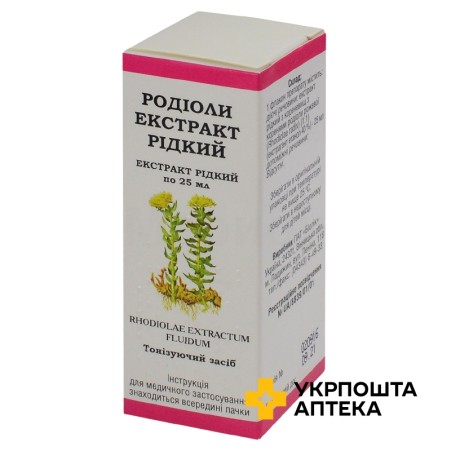 Родіоли екстракт екстракт 25.мл Біолік (Україна)
