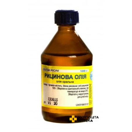 Рицинова олія 100 г Фітофарм (Україна)