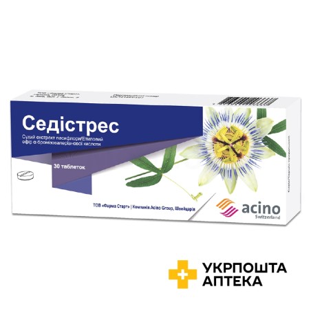 Седістрес табл. №30 Фарма Старт (Україна)