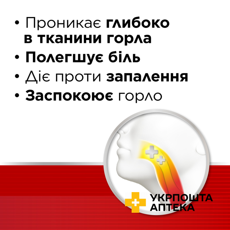 СТРЕПСІЛС® ІНТЕНСИВ З МЕДОМ ТА ЛИМОНОМ, льодяники по 8,75 мг, 16 шт, протизапальна та знеболювальна дія Реккітт Бенкізер Хелскер (Великобританія)
