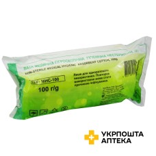 Вата нестерильна Медікеа 100 г Допомога-I (Україна)